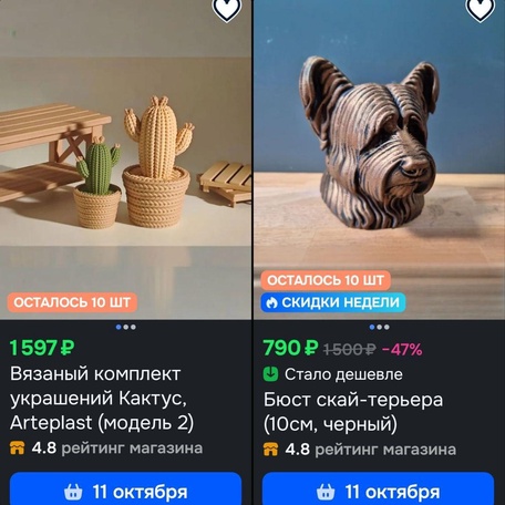 Множество товаров